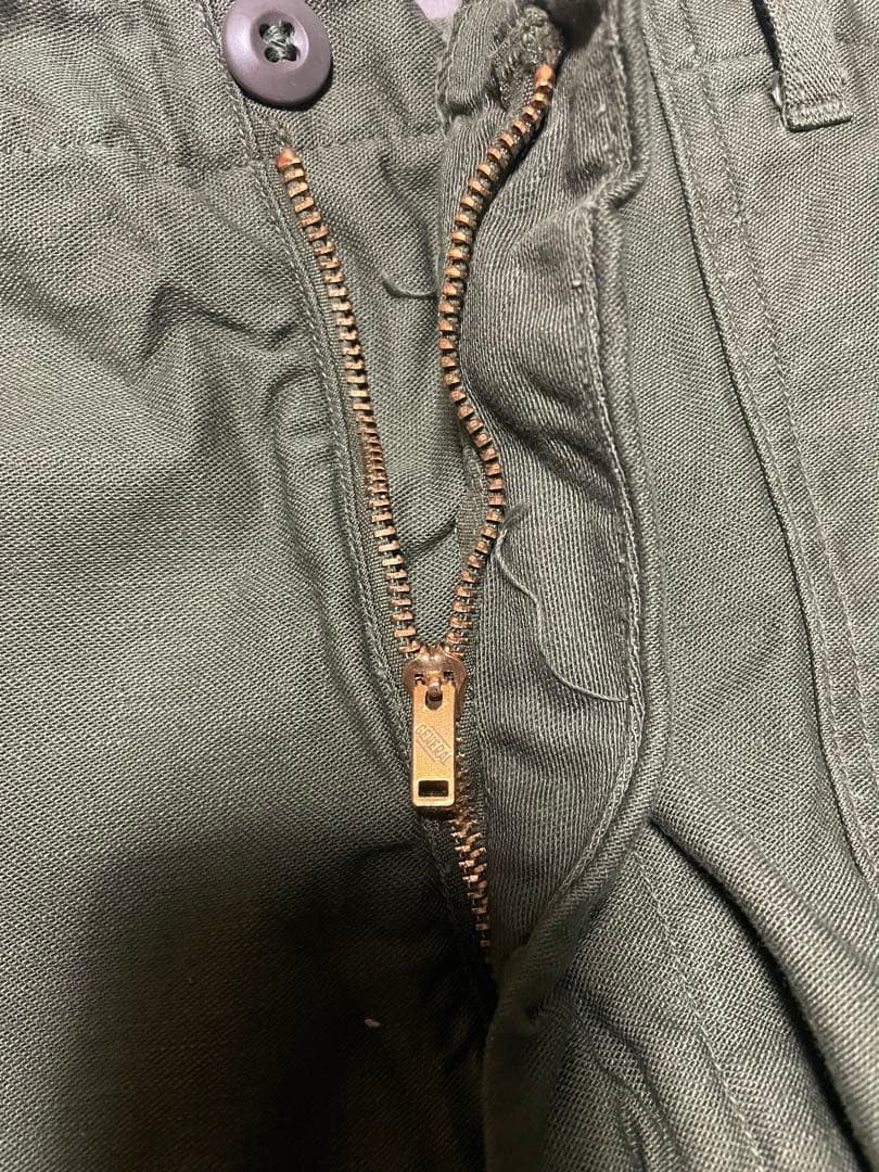 本日24時までの出品　70s og107 w38 ベイカーパンツ