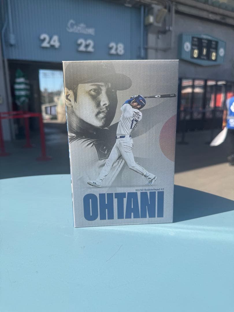 t*6様 【新品】大谷翔平 ボベルヘッド ドジャース 50/50記念　8/27配