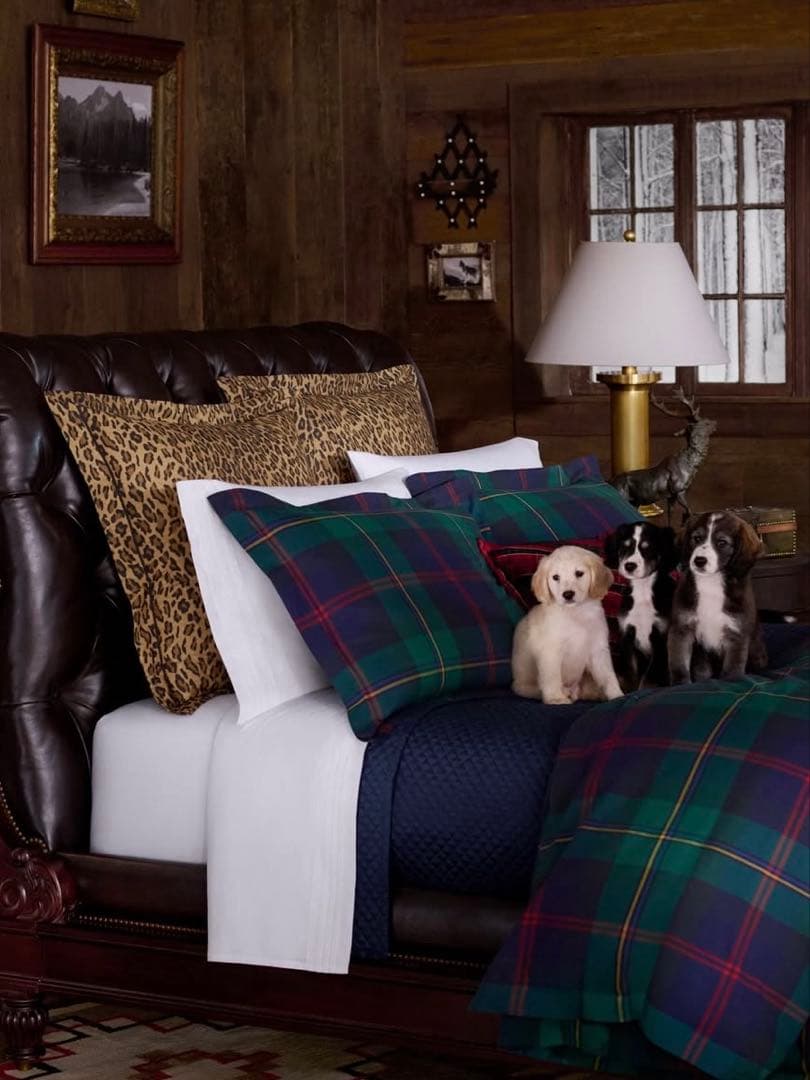 新品未使用✳︎ラルフローレンホーム✳︎ヒョウ柄✳︎枕カバー✳︎２枚セット