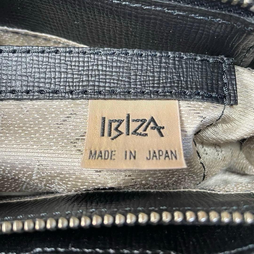 【未使用品】 IBIZA 2wayショルダーバッグ グレー ポンパ　チャーム付き