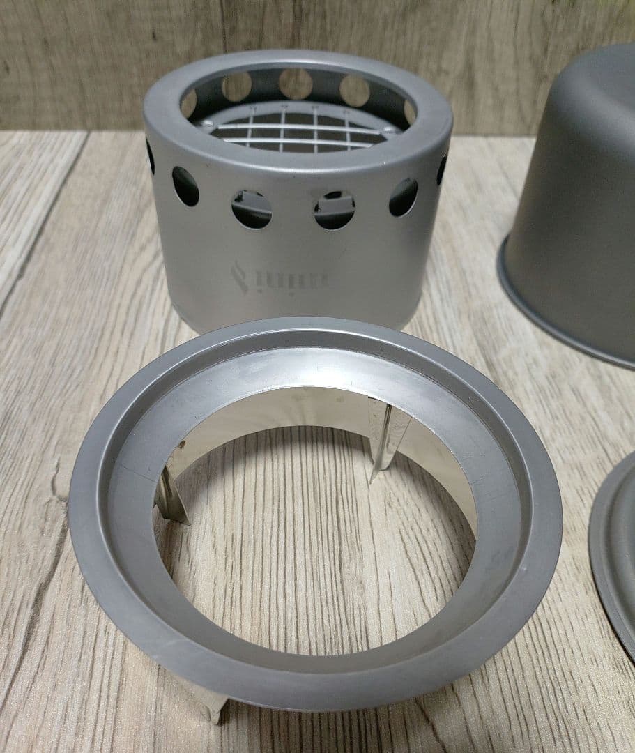 バーベキュー・調理用品 Bushbuddy Mini Camp Stove & Mini Pot Set