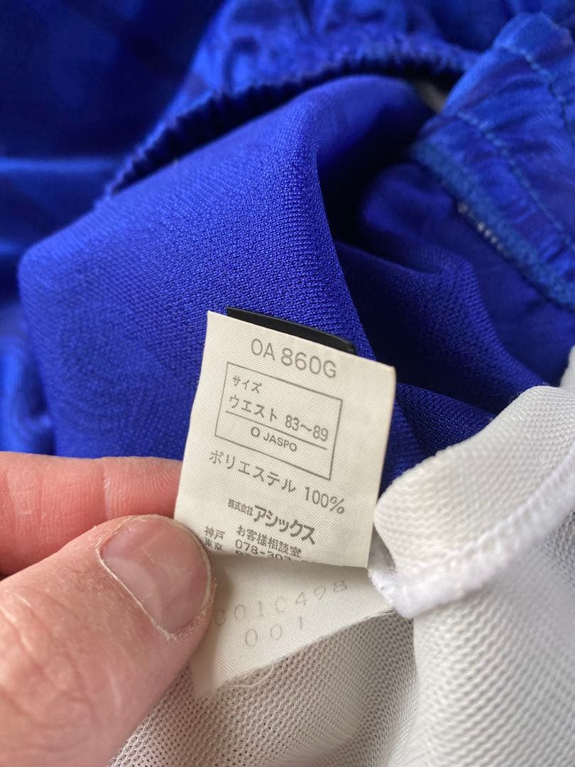 asics　サッカー日本代表　炎モデル ハーフパンツ 1998 フランスW杯