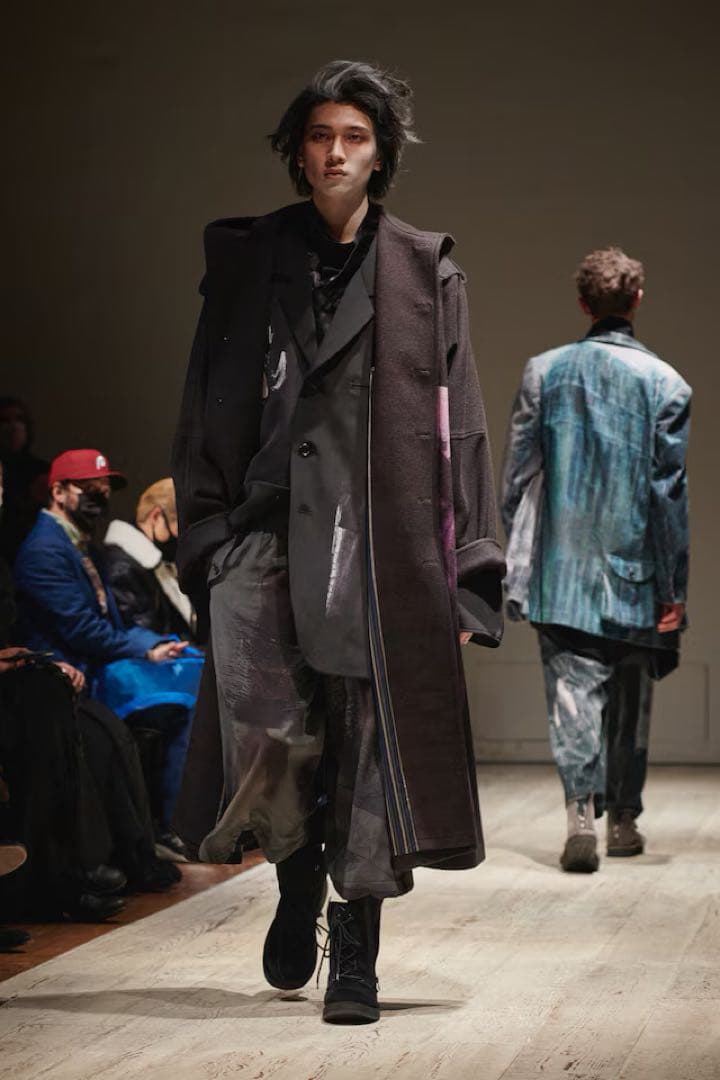 yohji yamamoto pour homme 22aw ベルベットブーツ