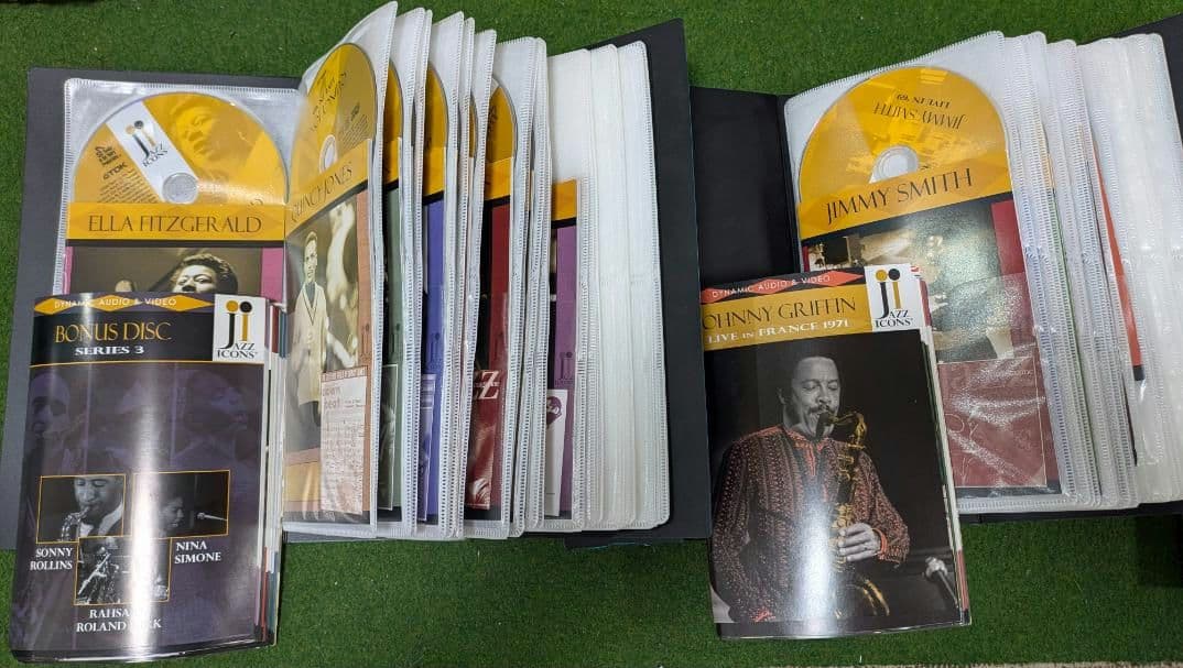 JAZZ ICONS DVD BOX 1-5 DVD39枚 + 他9枚セット