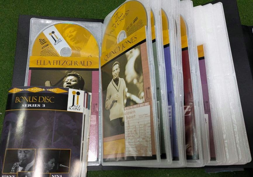 JAZZ ICONS DVD BOX 1-5 DVD39枚 + 他9枚セット