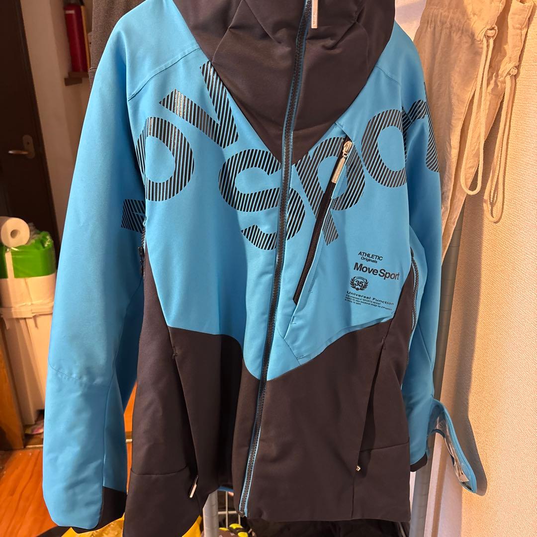 デサントスキーウェア 青　美品