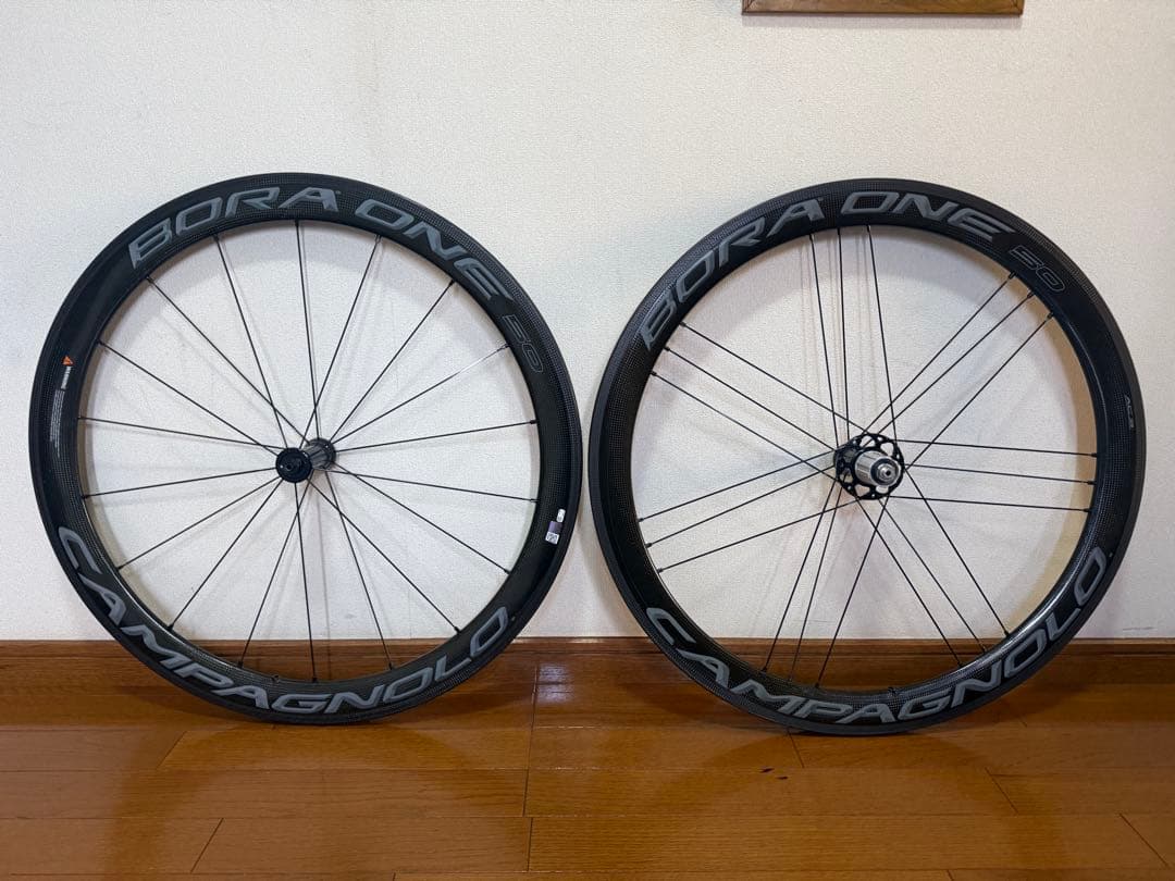 カンパニョーロ　ボーラワン　50 美品　リムブレーキ　2way-fit