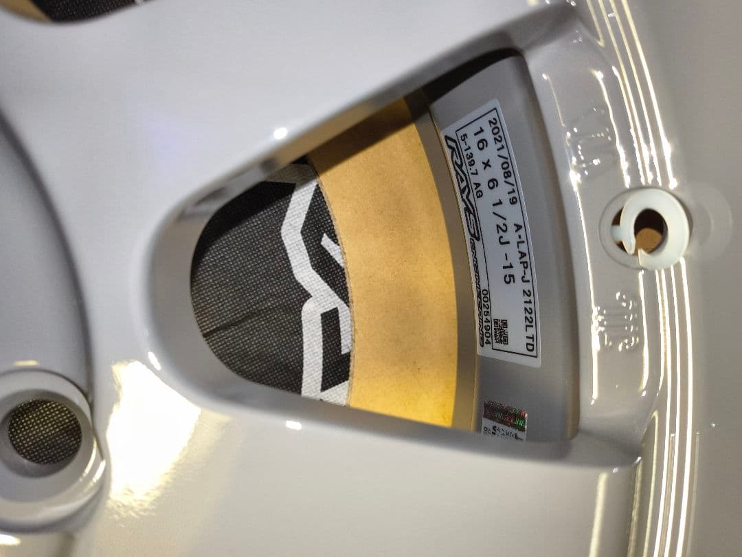 RAYS A-LAP-J 21-22LIMITED 16×6J-15軽量鍛造新品