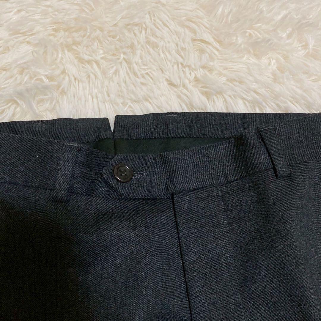 ARMANI COLLEZIONI スラックス チャコール 48 スーツ 上品