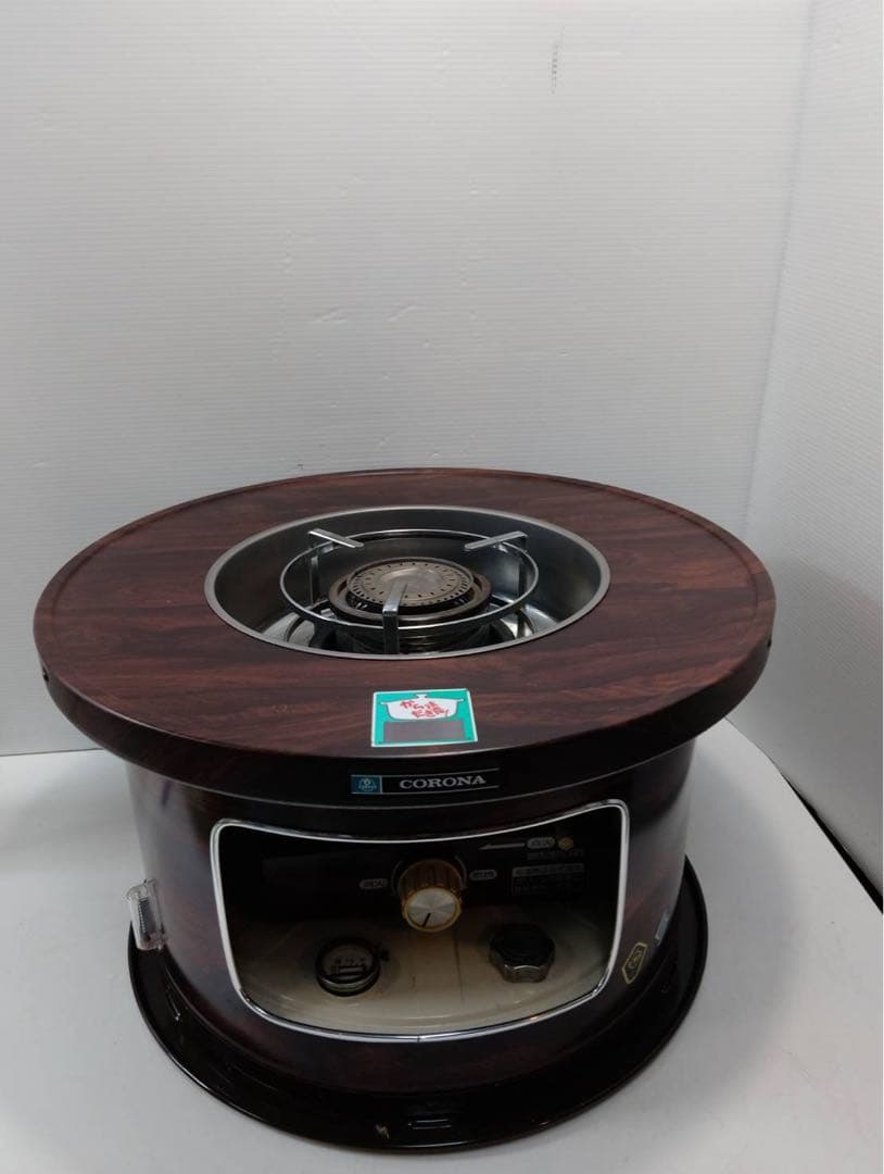 ​G2057 CORONA 石油こんろ KT-20 木目調 レトロ 煮炊き可