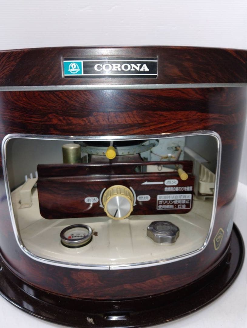 ​G2057 CORONA 石油こんろ KT-20 木目調 レトロ 煮炊き可