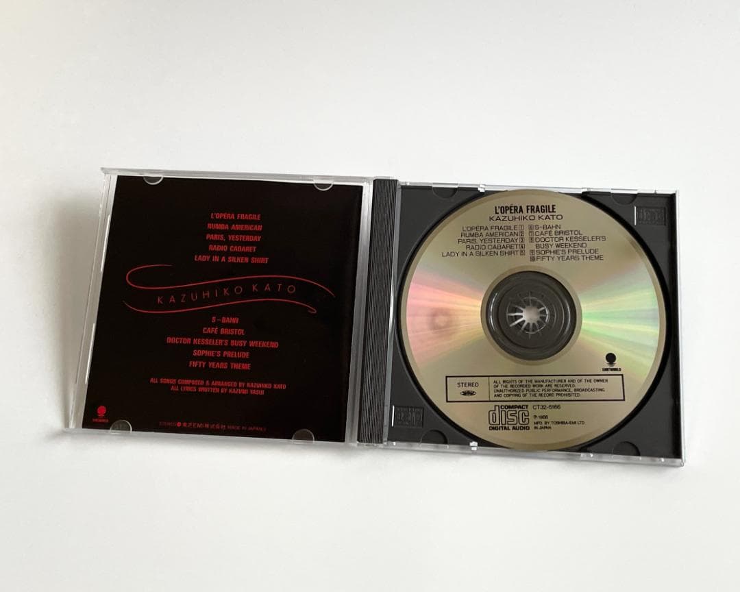 YMO全面♪ ヨーロッパ三部作（全て金子國義ジャケット）／加藤和彦