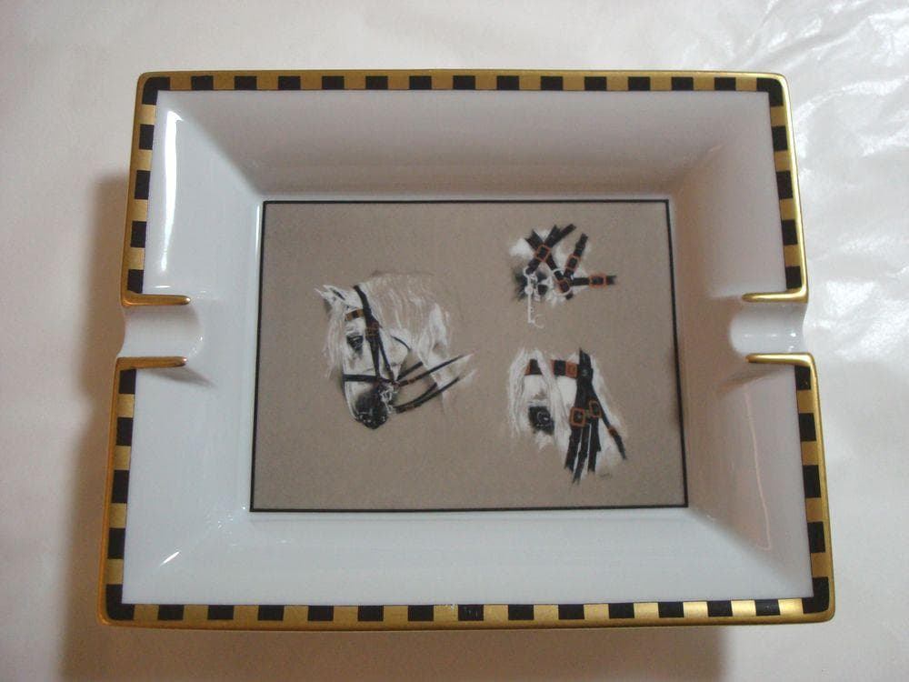 HERMES 　エルメス 　灰皿 　アッシュトレイ