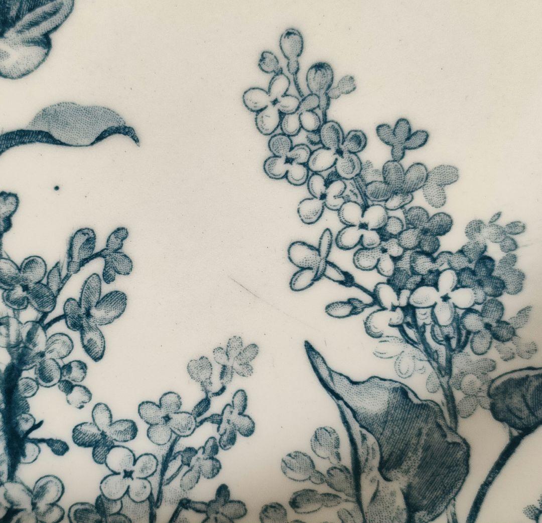 希少　美品　ジアン　LILAS 　平皿B　フランスアンティーク