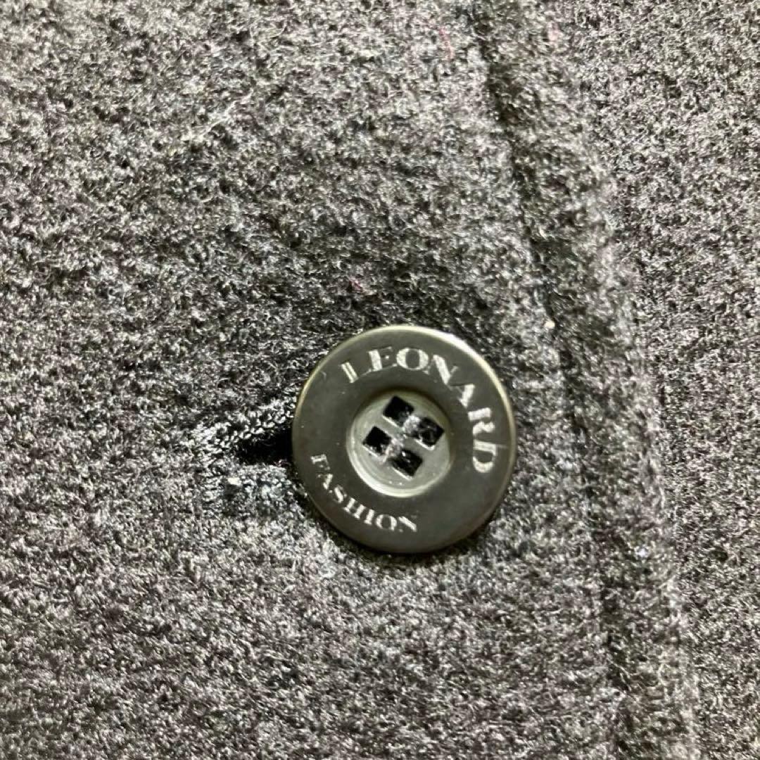 ⭐︎美品⭐︎LEONARD 近年　美しい花柄　ポンチョ　ケープコート40