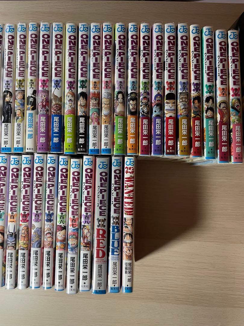 ONE PIECE 1〜108巻　尾田栄一郎　帯付き