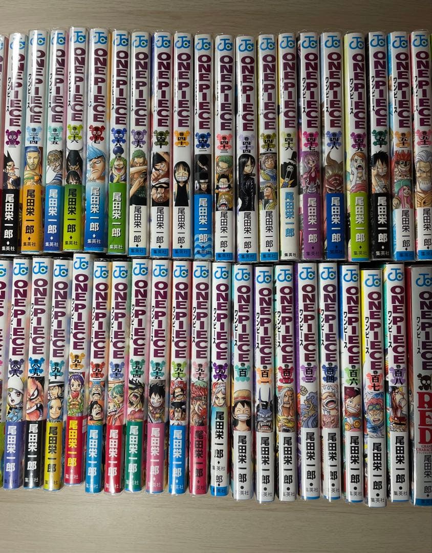 ONE PIECE 1〜108巻　尾田栄一郎　帯付き