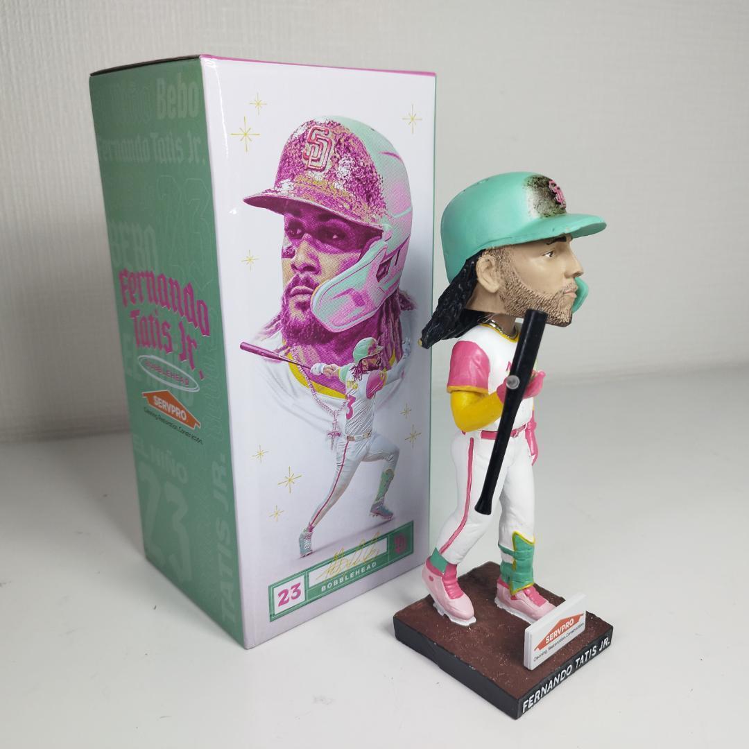 タティス jr ジュニア シティコネクト ボブルヘッド 新品 フィギュ IObS