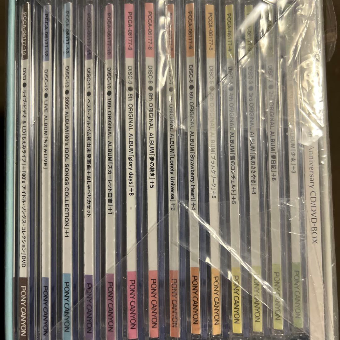 堀ちえみ 40周年アニバーサリー CD BOX 美品　13枚組＋DVD 値下げ