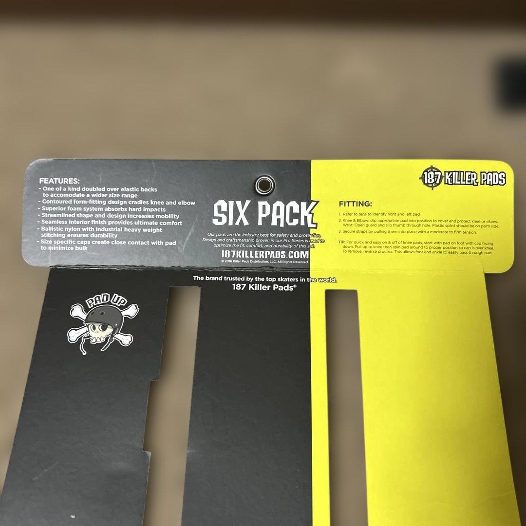 187 Killer Pads 6個セット S/M
