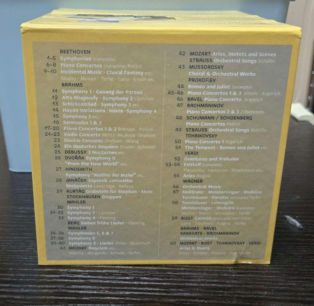 最終値 廃盤 アバド&ベルリンフィル/ドイツ・グラモフォン録音全集