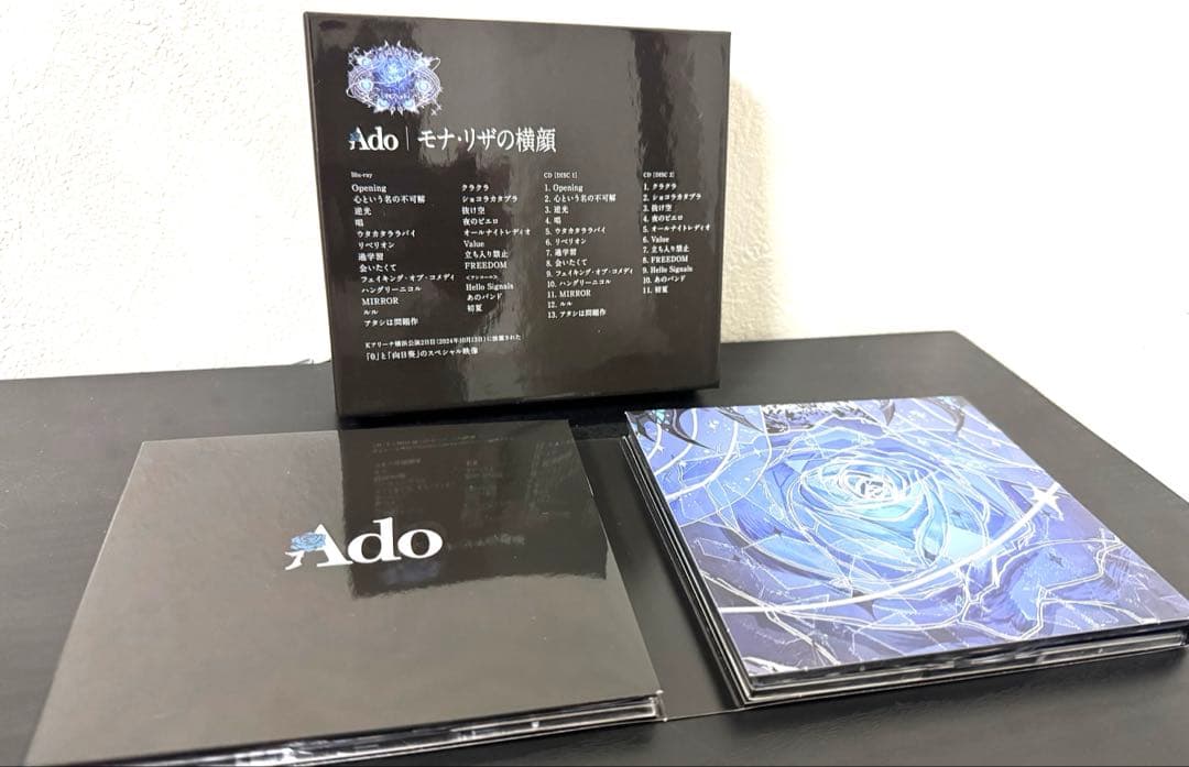 超美品　Ado LIVE Blu-ray & CD「モナ・リザの横顔」〈初回盤〉
