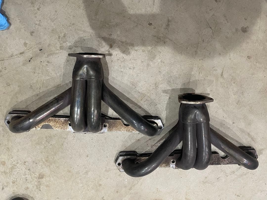 シボレー　エンジン　ステンレス　へダース　インパラ　マフラー　ローライダー