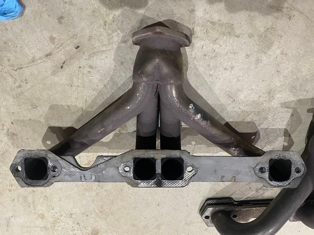 シボレー　エンジン　ステンレス　へダース　インパラ　マフラー　ローライダー