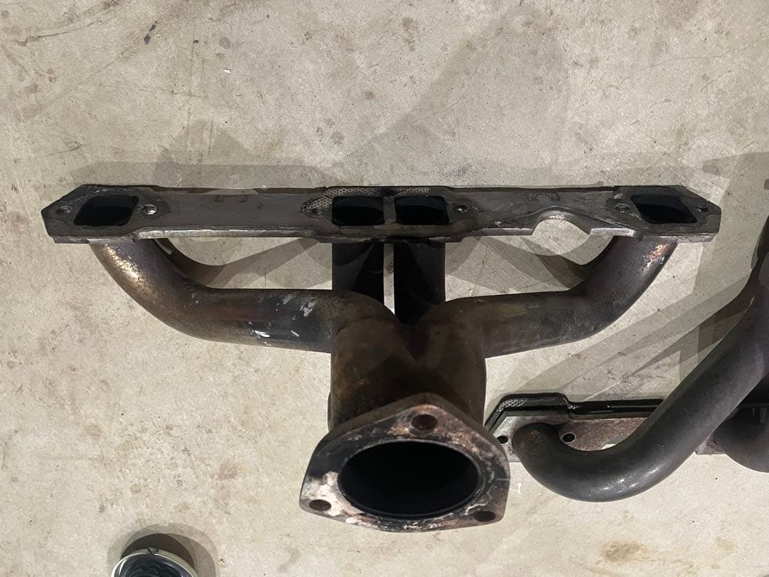 シボレー　エンジン　ステンレス　へダース　インパラ　マフラー　ローライダー