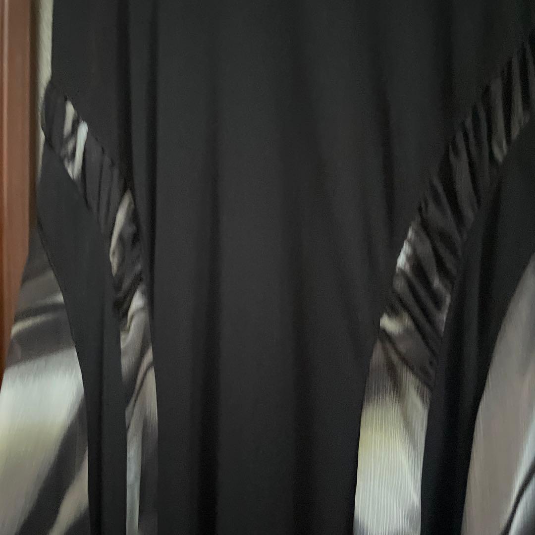 チャコット　フレアロングスカート ブラック　M 最終お値下げ