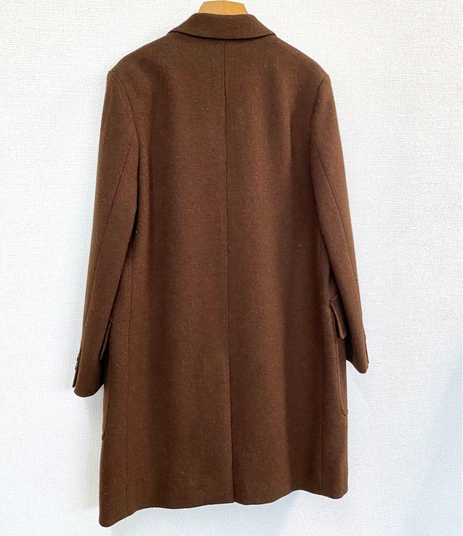 【未使用タグ付き】定12万　マーガレットハウエル　ツイードコート　茶系　サイズ2