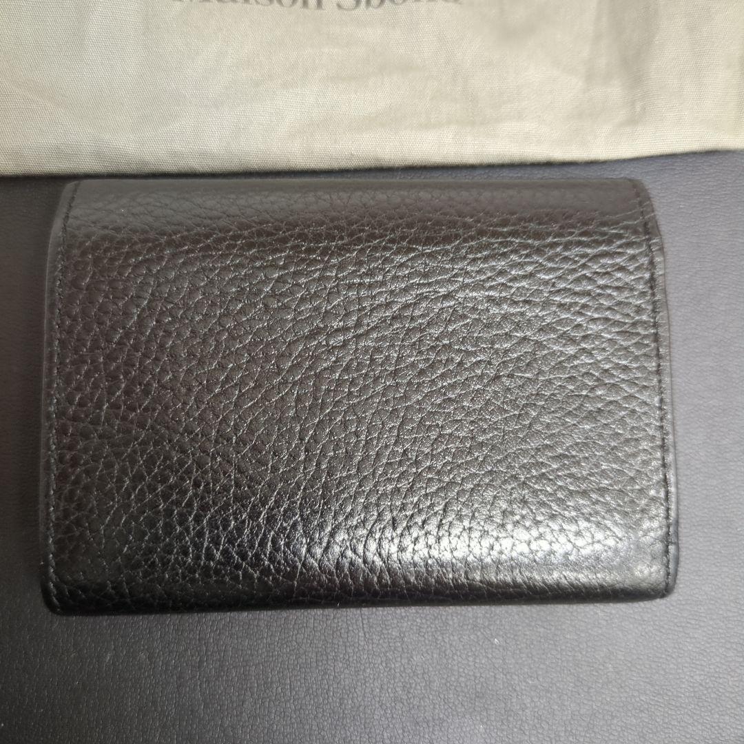Maison Sbond ブラック 三つ折り財布