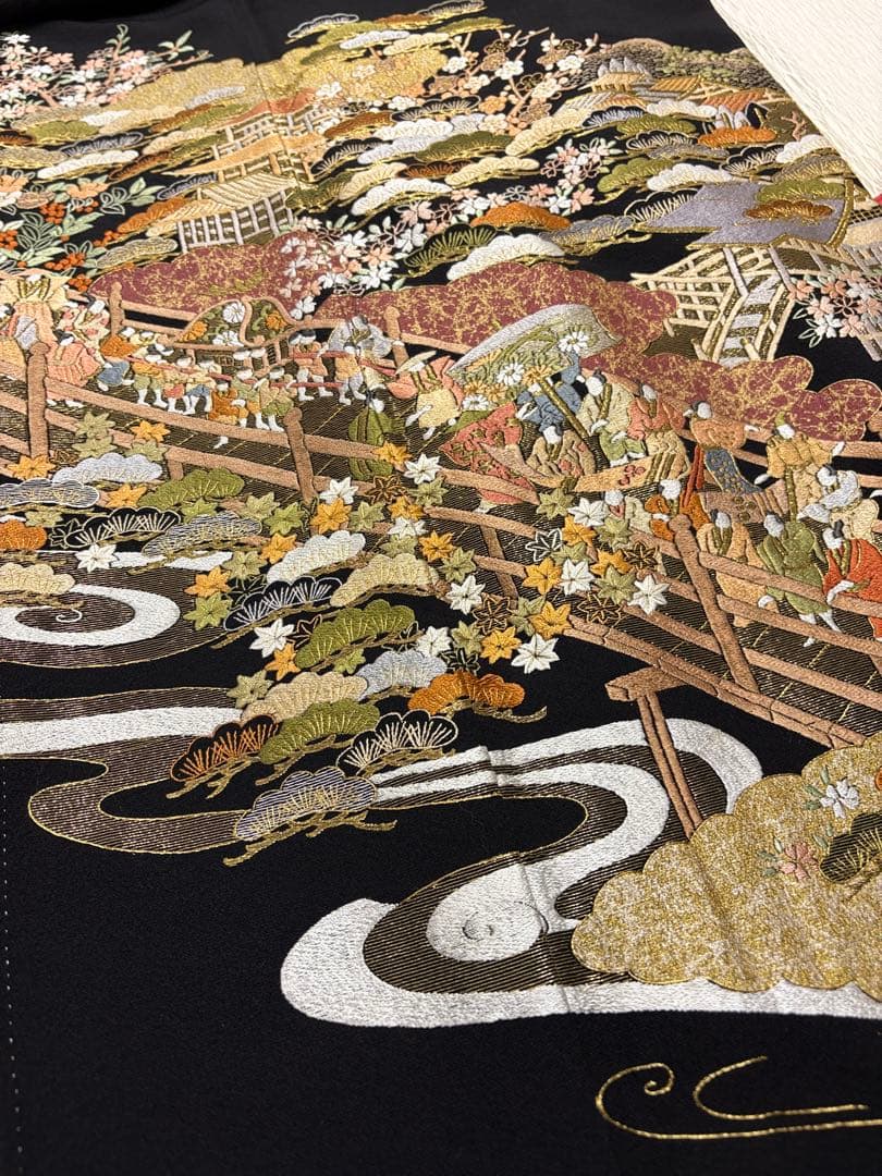 黒留袖フルセット 刺繍 s2601261