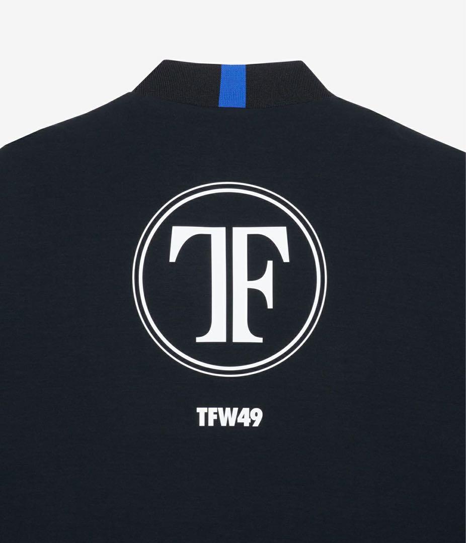 新品タグ付き⭐️2025AW新作⭐️ブラック✖︎ブルー　モックネックL　TFW49