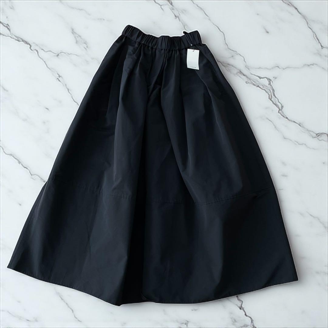 新品2023AWLOHENローヘンハイカウントグログランスカートパンツブラック黒