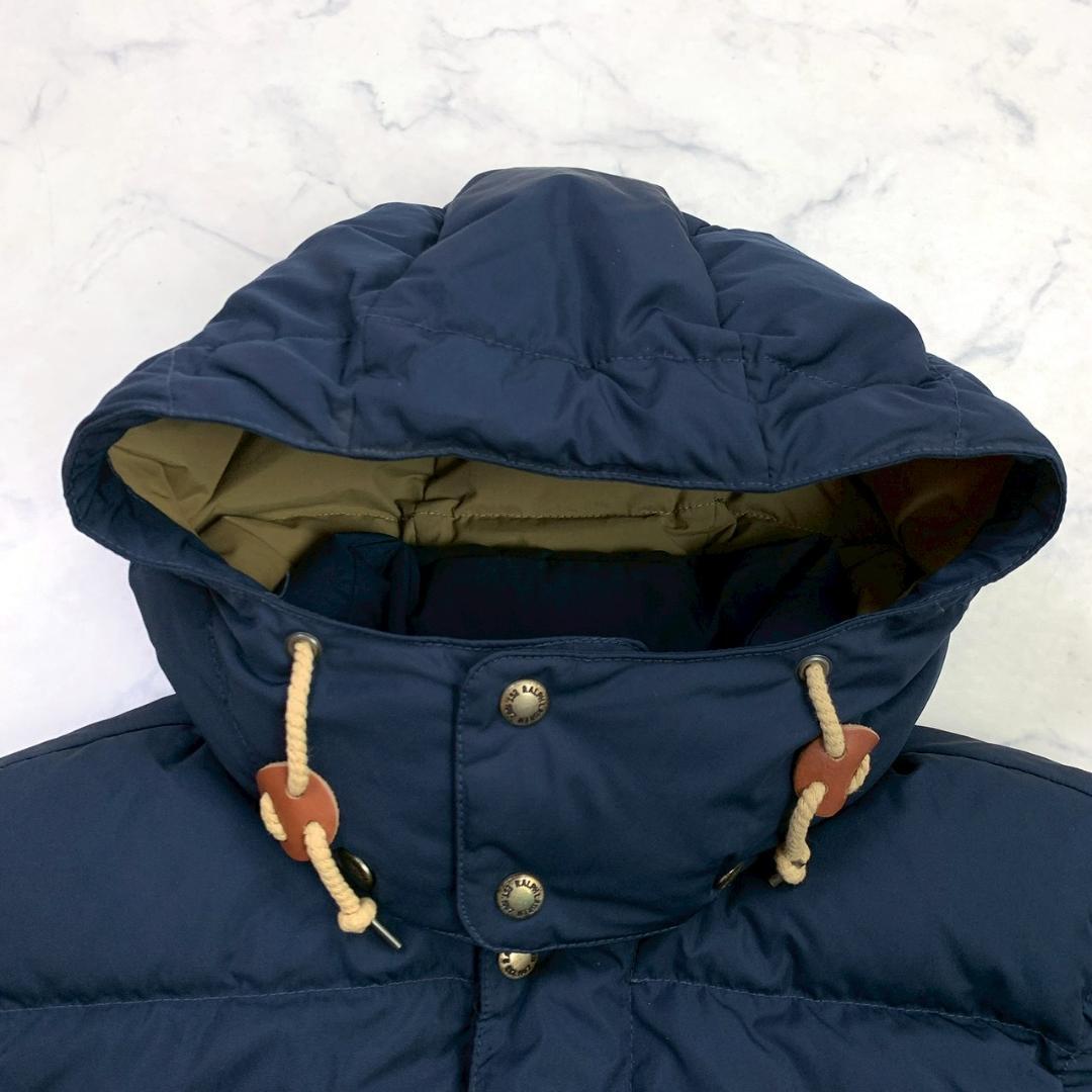 ポロラルフローレン ダウンベスト 肉厚 2way ネイビー M　D937