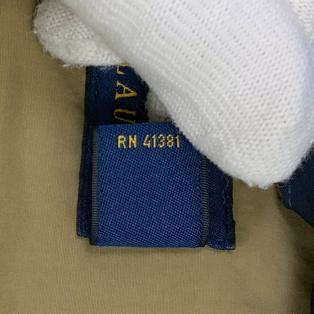 ポロラルフローレン ダウンベスト 肉厚 2way ネイビー M　D937