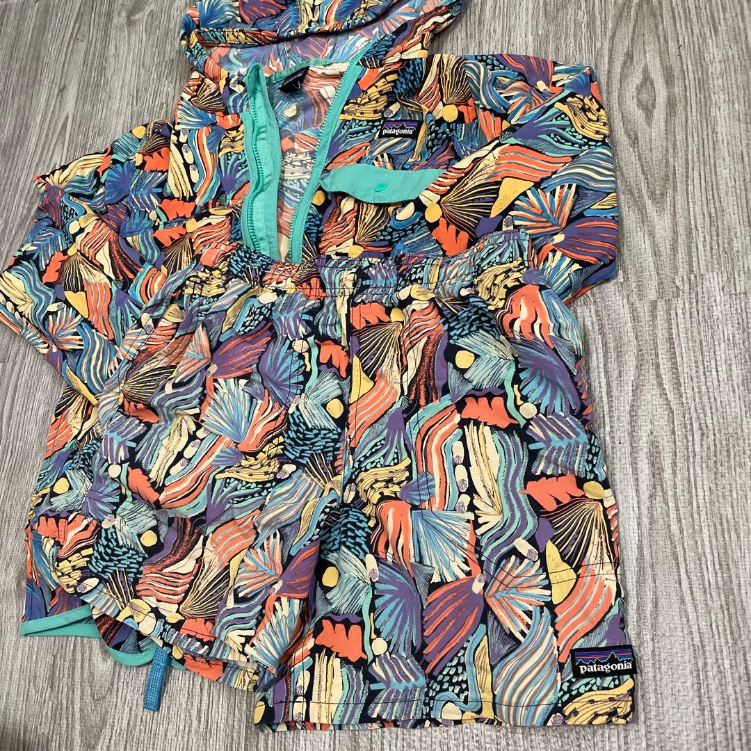 パタゴニア50周年キッズバギーズ　ジャケット　ショーツセット