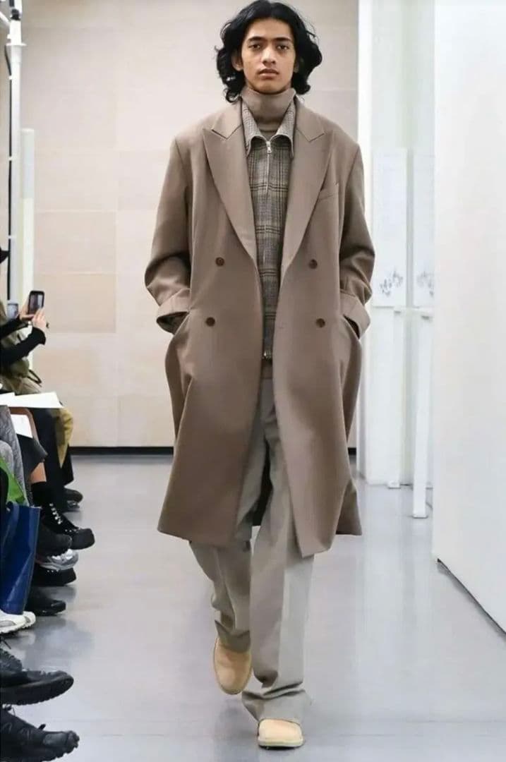 みみ、AURALEE 19aw メルトンコート サイズ3