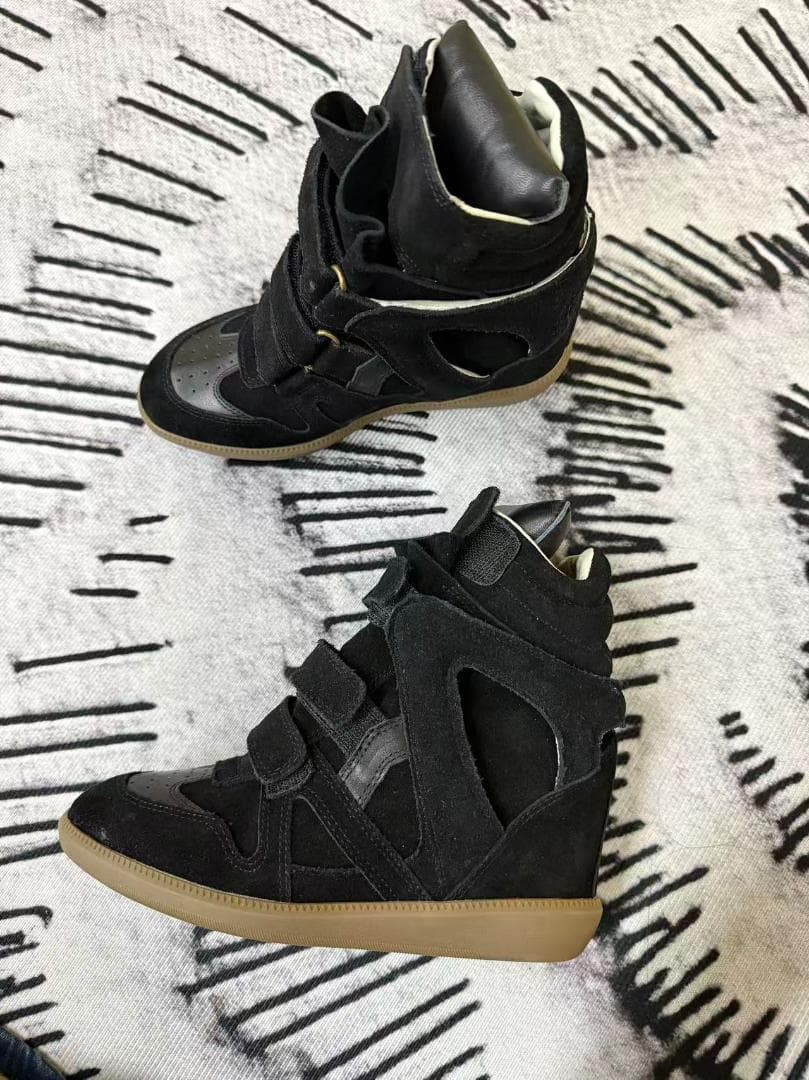 ISABEL MARANT 38 サイズBekett ブラックスニーカー