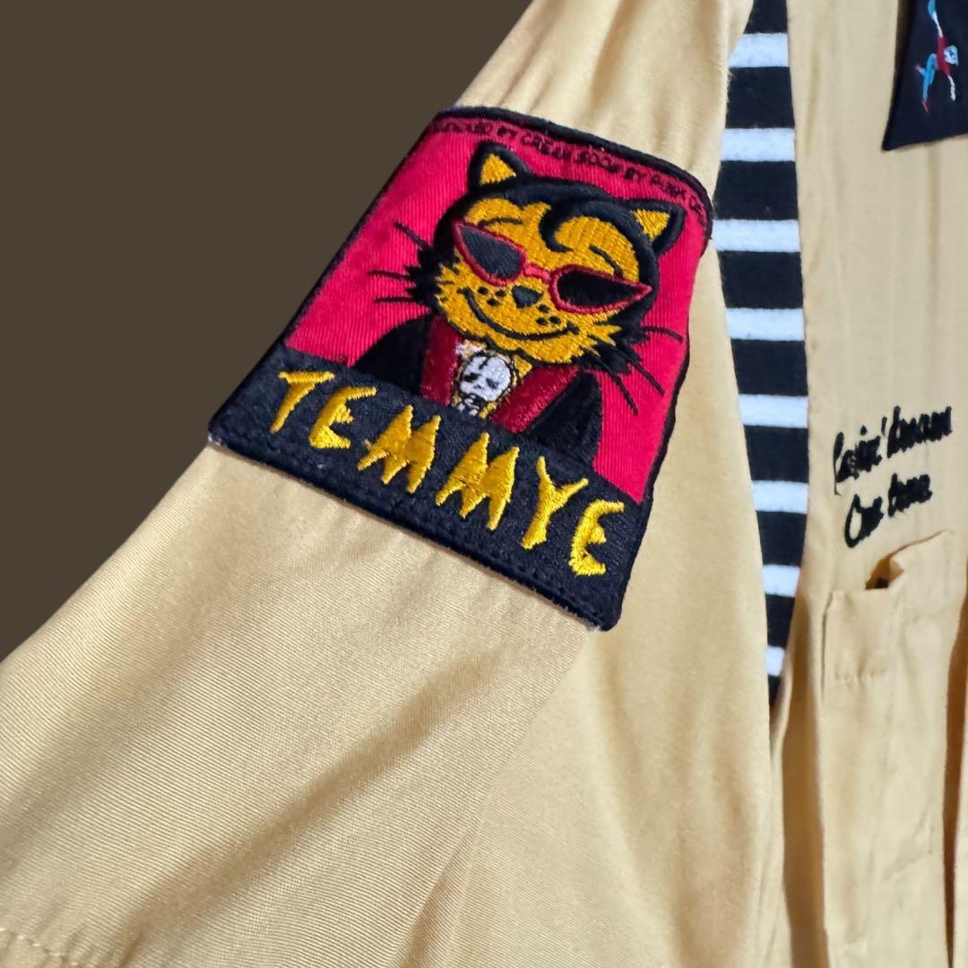 まろにーちゃん　クリームソーダ ボウリングシャツ 2着セット