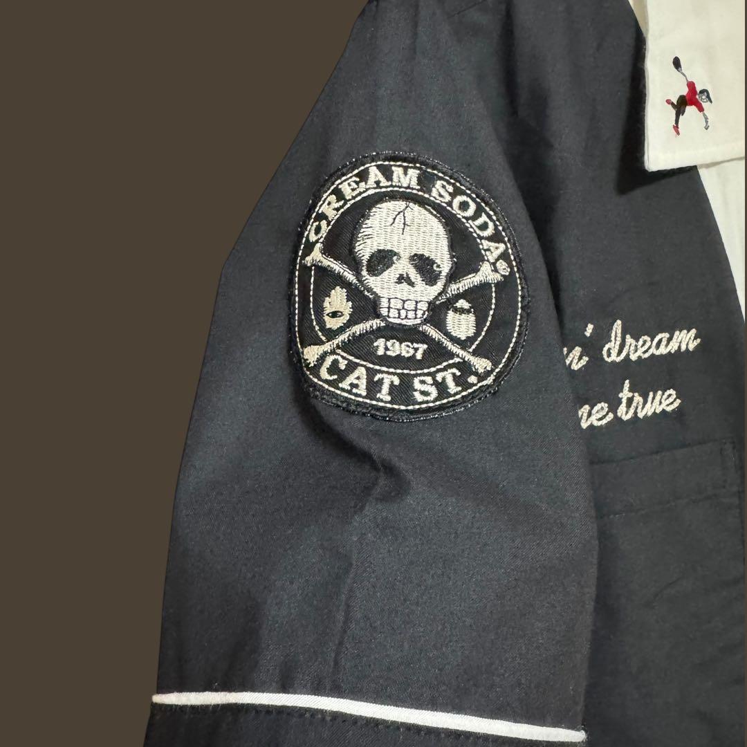 まろにーちゃん　クリームソーダ ボウリングシャツ 2着セット