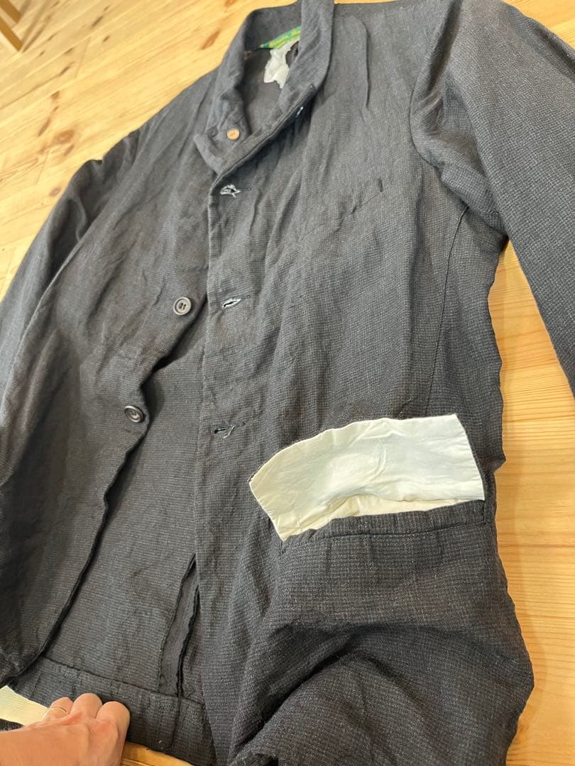 【最終値下】Paul Harnden blazer M linen wool