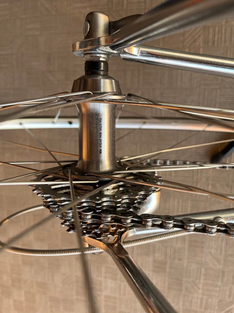 ナショナル70年代後半オーダーメイドフレームのヴィンテージロードバイク