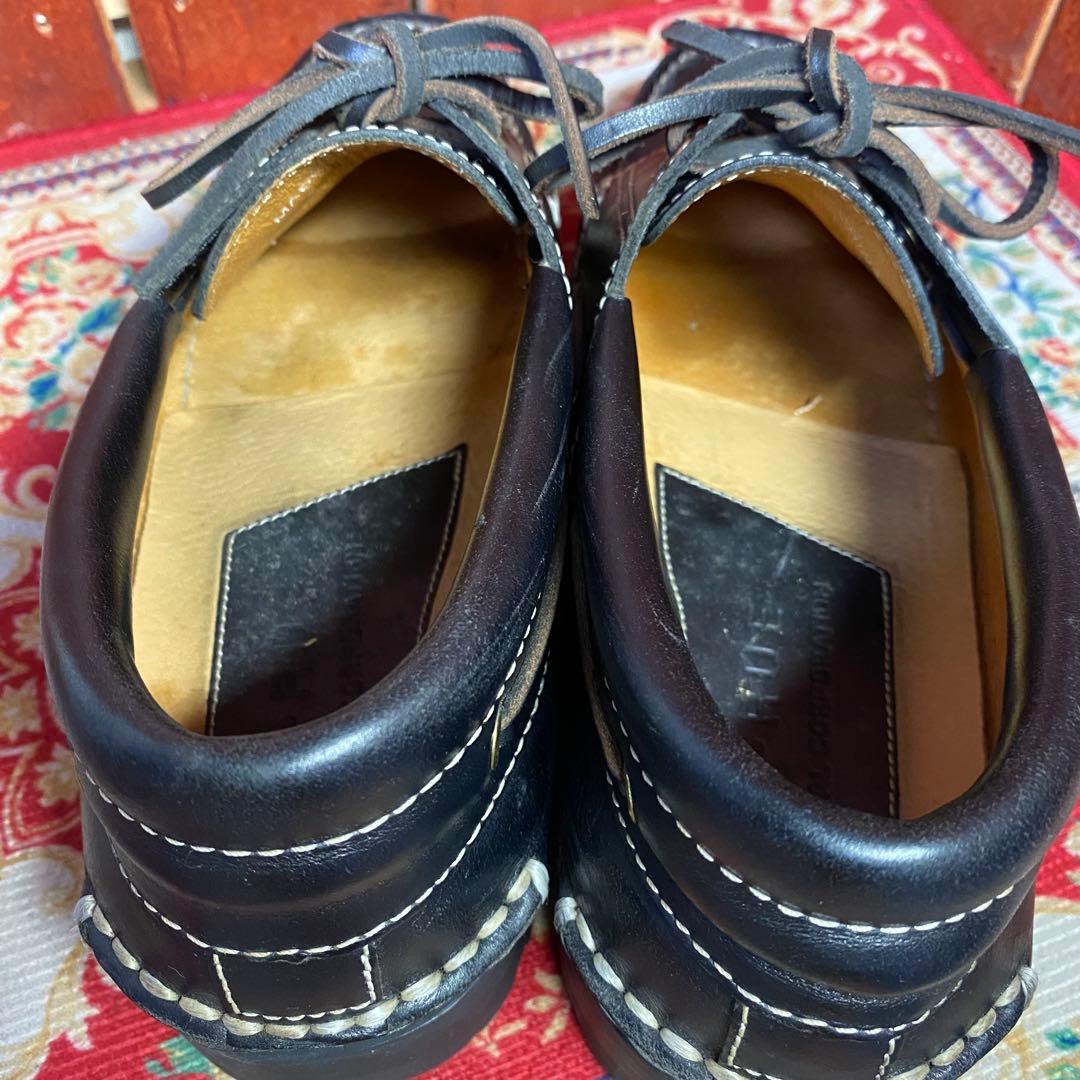 REGAL B・RUE デッキシューズ　ダークブラウン　25cm