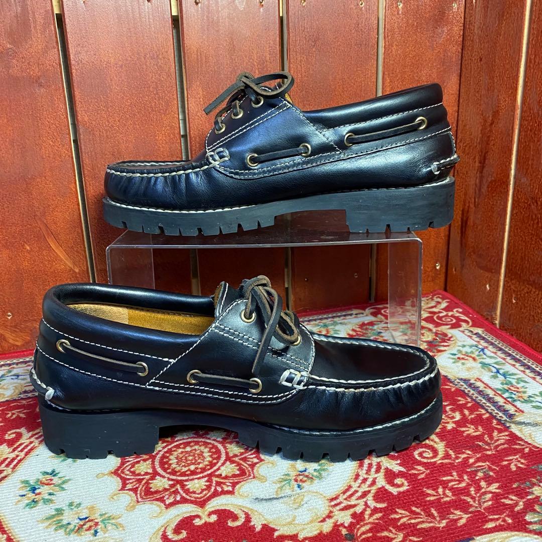 REGAL B・RUE デッキシューズ　ダークブラウン　25cm