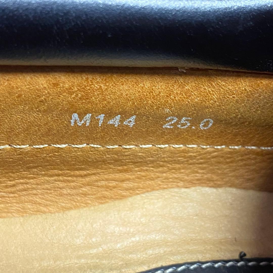 REGAL B・RUE デッキシューズ　ダークブラウン　25cm