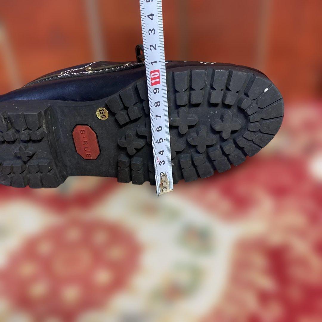 REGAL B・RUE デッキシューズ　ダークブラウン　25cm