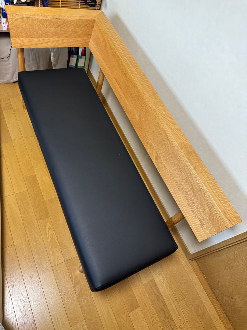 NDstyle オーク材 シンプルモダンコーナーソファ