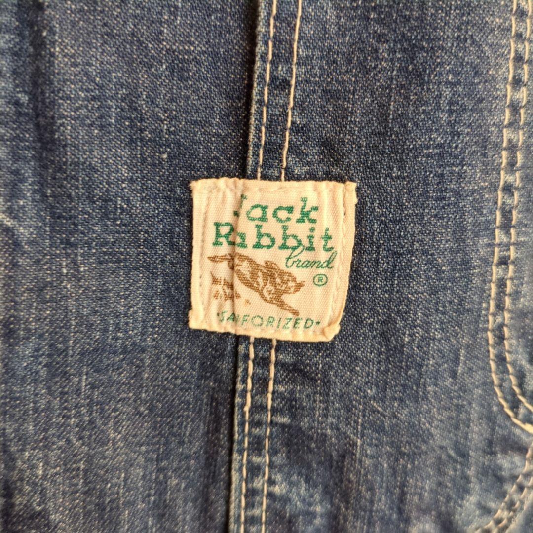 ヴィンテージ古着Jack Rabbit ジャックラビット デニム　オーバーオール
